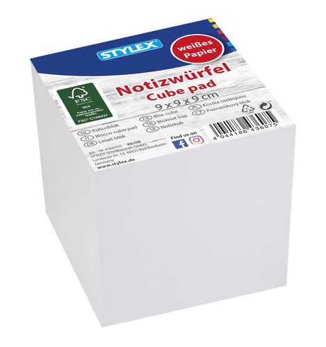 Notizwürfel 90 x - notizwürfel, mm
