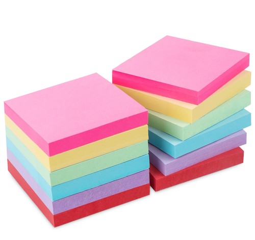 Haftnotizen bunt klebezettel - haftnotizen,