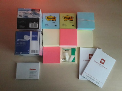 Post haftnotiz würfel - post-it®, haftnotiz-würfel