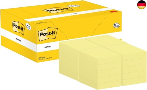 Post notes gelb 16 - post-it,