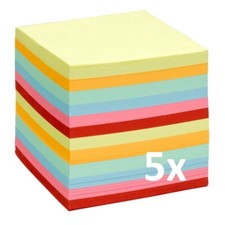 5x 700 Blatt Notizklotz