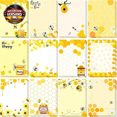 Bienen haftnotizen 12 - bienen-haftnotizen,,
