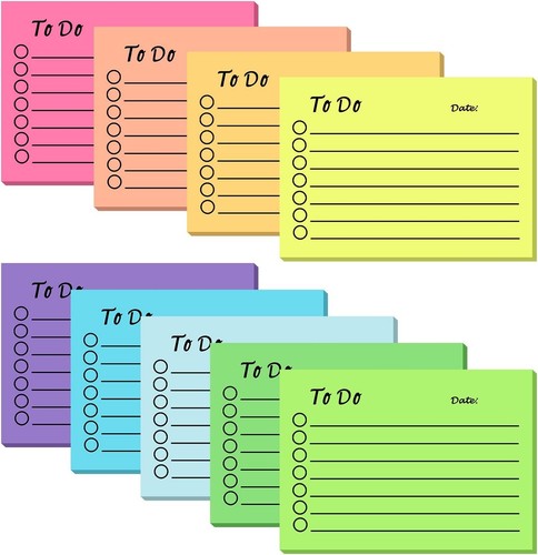 Linierte haftnotizen 7 cm - linierte, x
