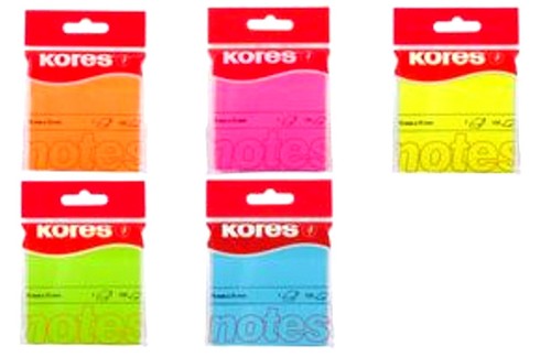 Kores haftnotizen neon 75 - haftnotizen, "neon",