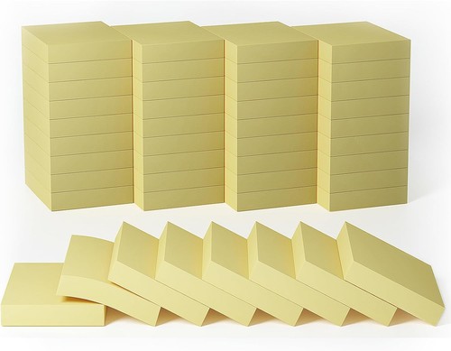 Haftnotizen mm gelb - haftnotizen, 50