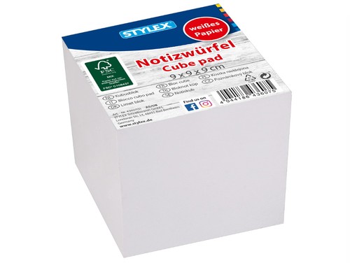 Notizzettel zettelklotz - 3x,