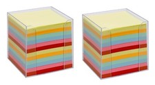 2x Zettelbox transp