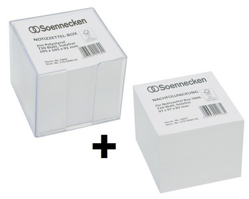 Zettelbox transp - ., +